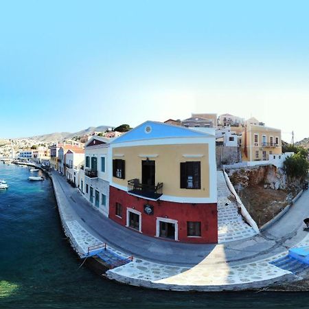 Moschos Mansion Villa Sými Eksteriør bilde