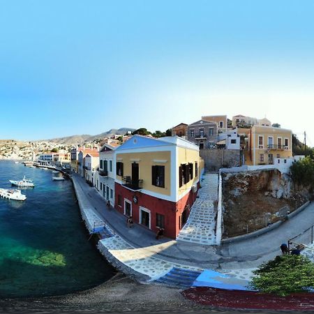 Moschos Mansion Villa Sými Eksteriør bilde