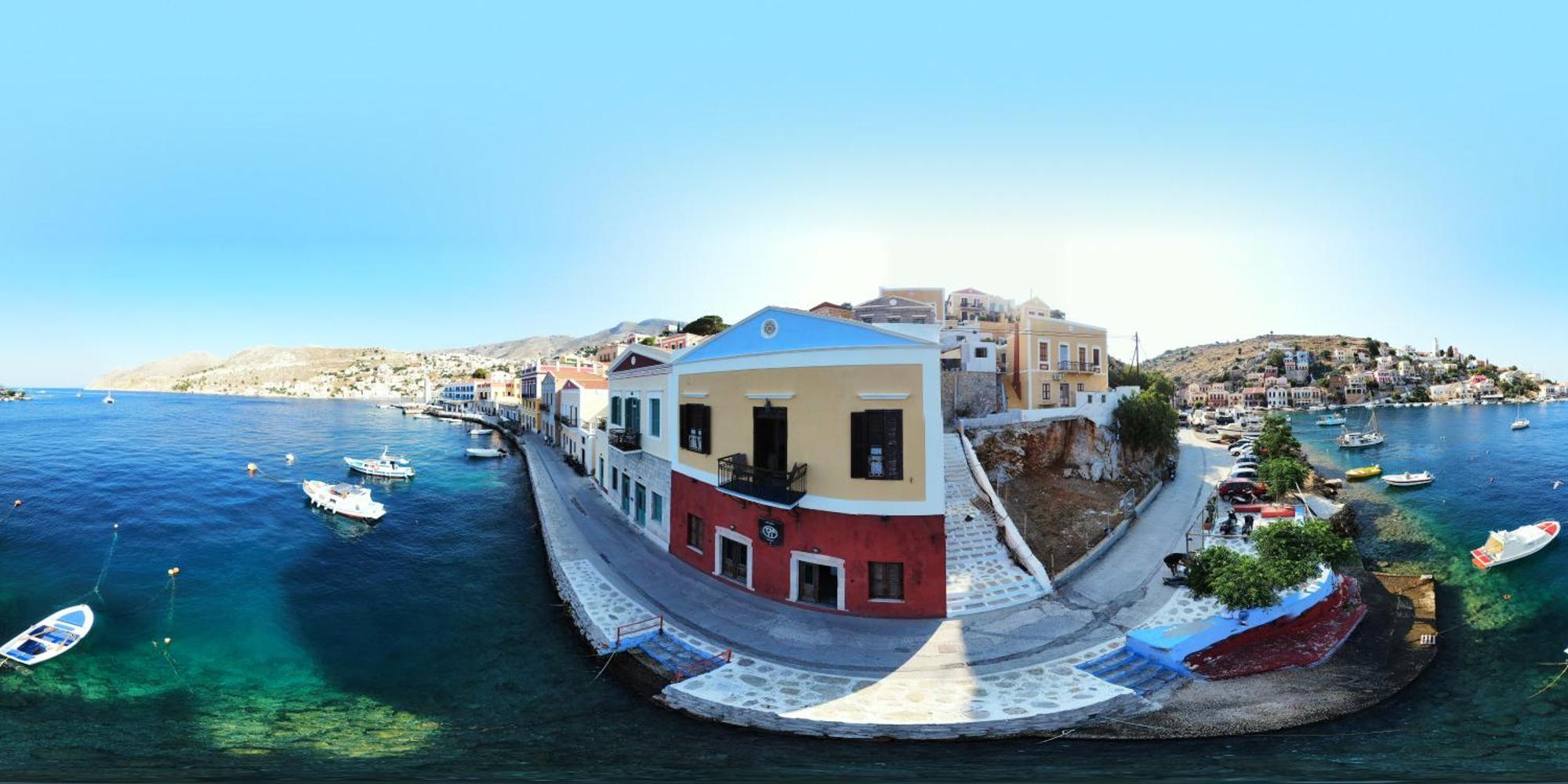 Moschos Mansion Villa Sými Eksteriør bilde