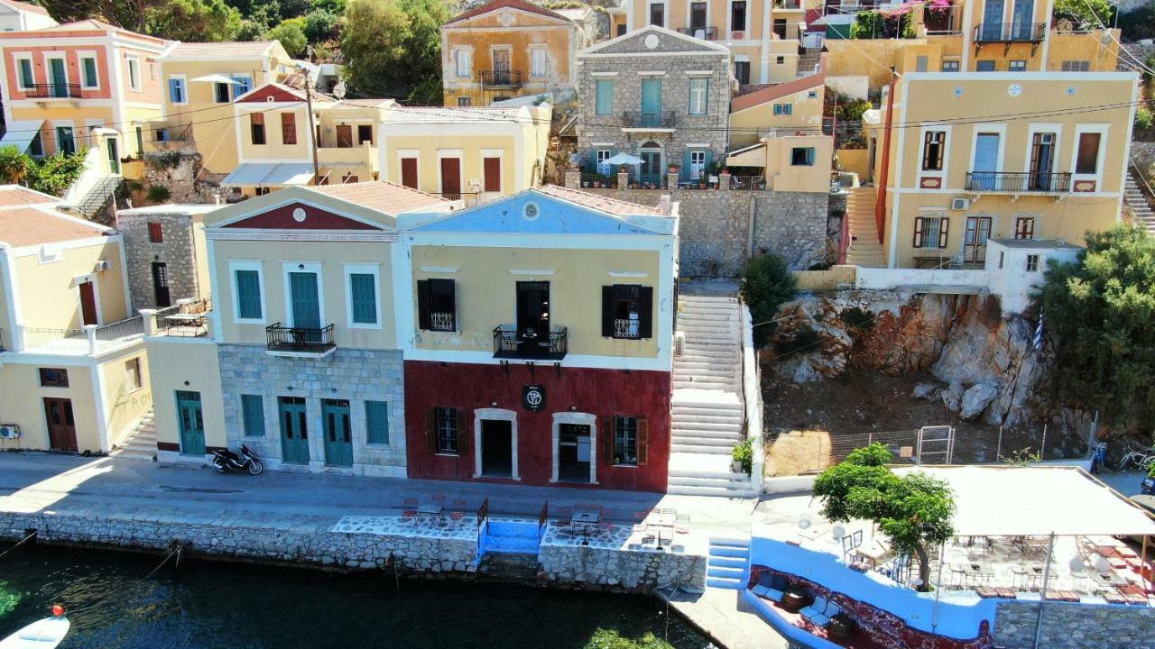 Moschos Mansion Villa Sými Eksteriør bilde