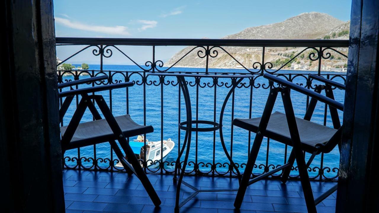 Moschos Mansion Villa Sými Eksteriør bilde
