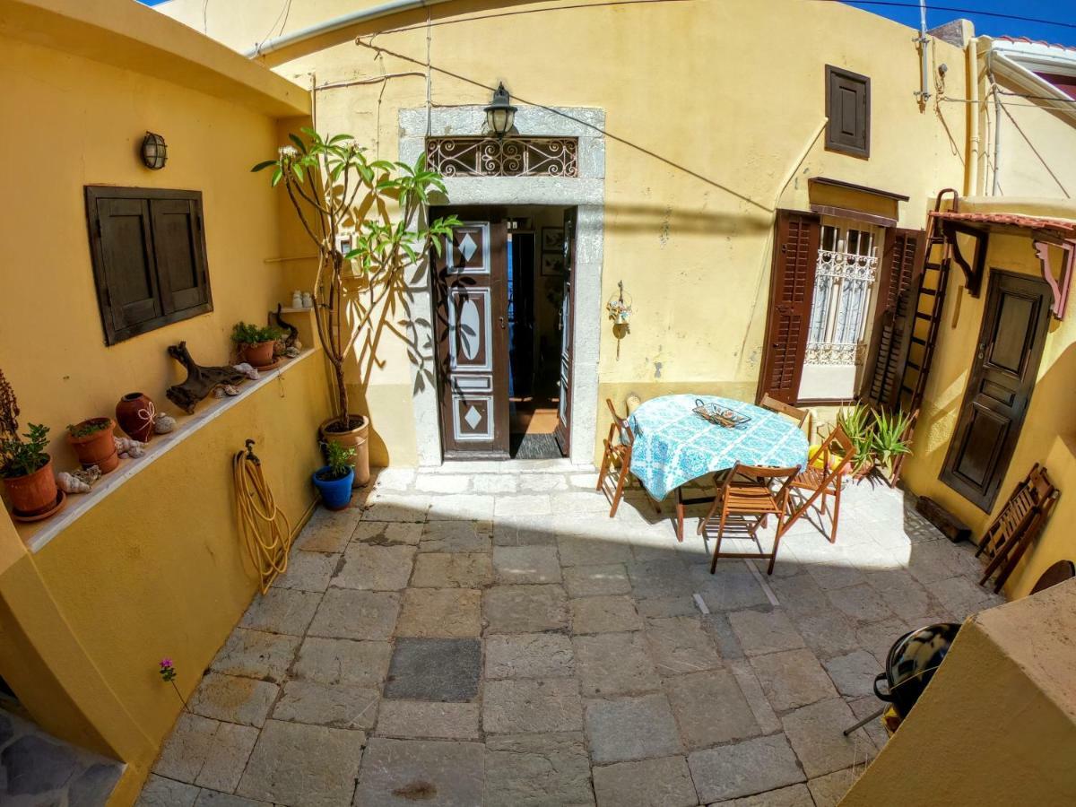 Moschos Mansion Villa Sými Eksteriør bilde