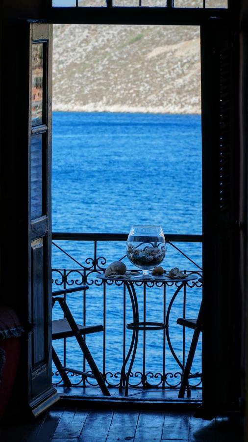 Moschos Mansion Villa Sými Eksteriør bilde