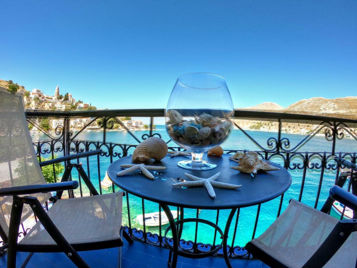 Moschos Mansion Villa Sými Eksteriør bilde